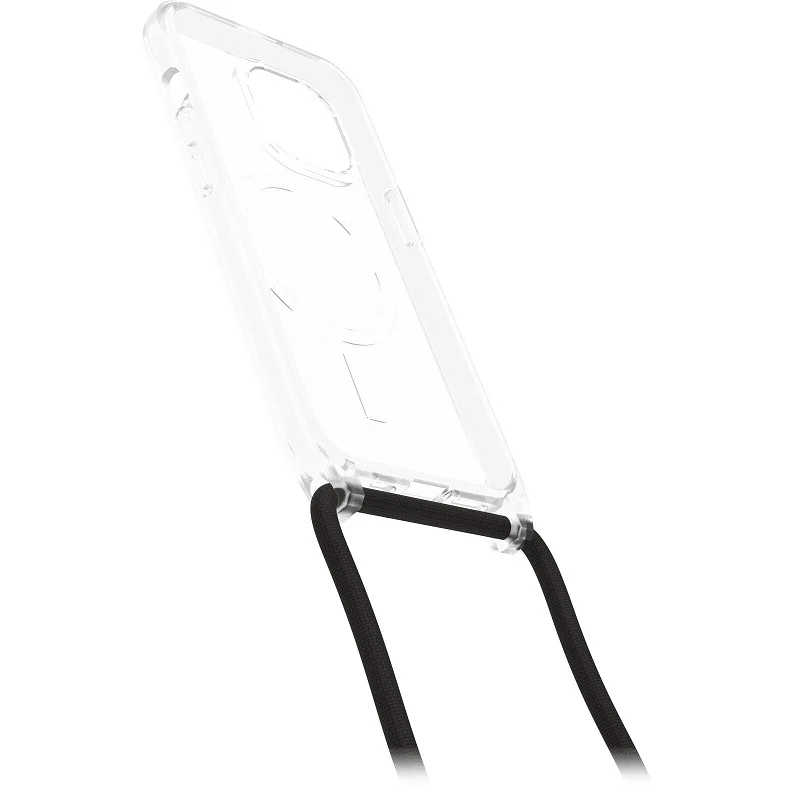OtterBox React Necklace MagSafe iPhone 15 Standard 6.1 Case Clear - Image 4