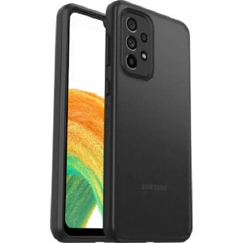 Otterbox React Light & Protective Case Samsung Galaxy A33 5G SM-A336 - Clear & Black - Image 2