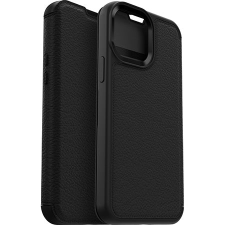 Otterbox Strada Folio Case iPhone 13 Pro Max / 12 Pro Max 6.7 inch Shadow Black - Image 5