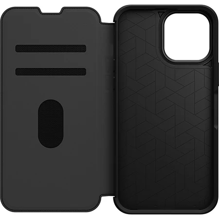 Otterbox Strada Folio Case iPhone 17e / 16e / 15 / 14 / 13 Standard 6.1 inch Shadow Black - Image 2