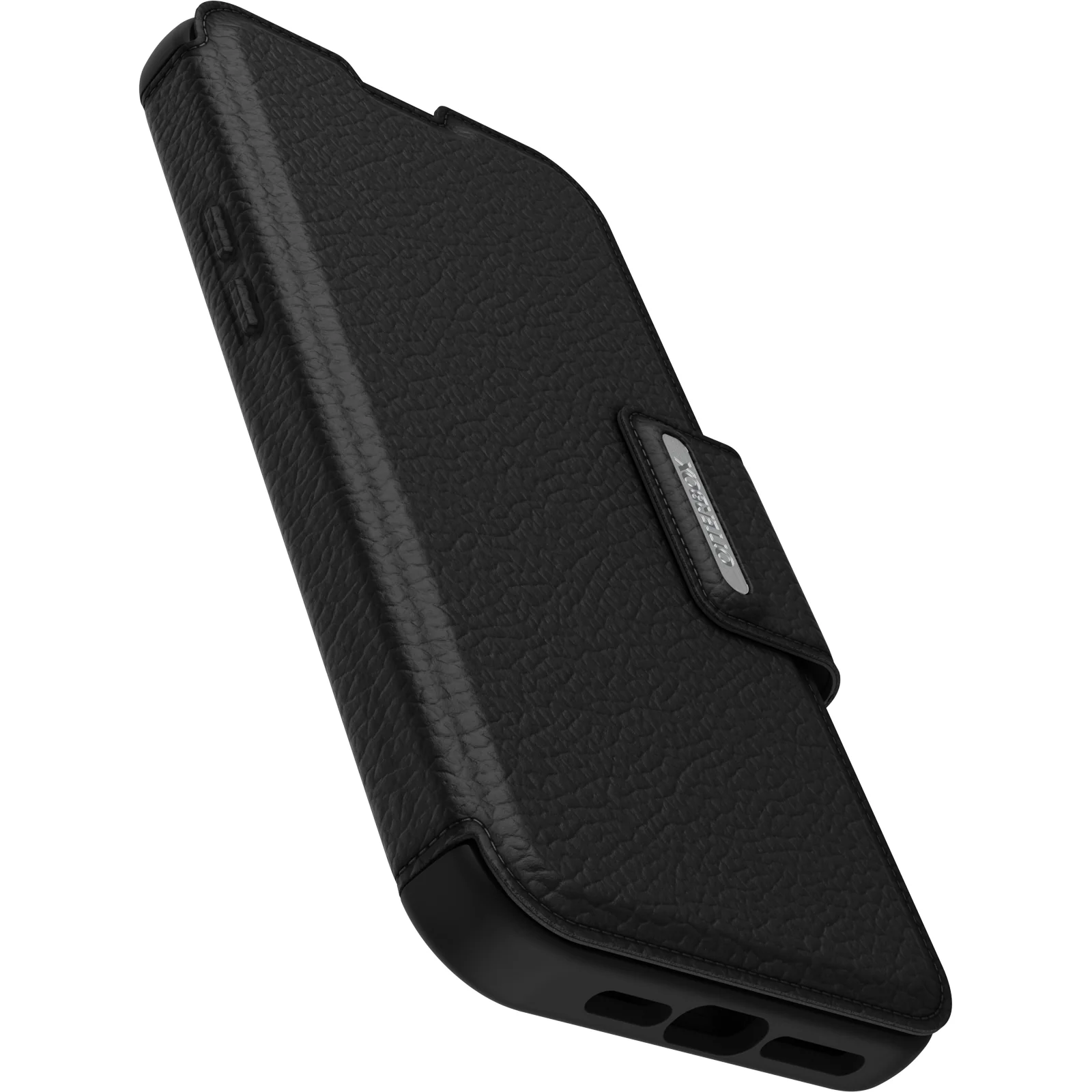 Otterbox Strada Leather Wallet iPhone 14 Pro Max 6.7 inch Shadow Black - Image 5