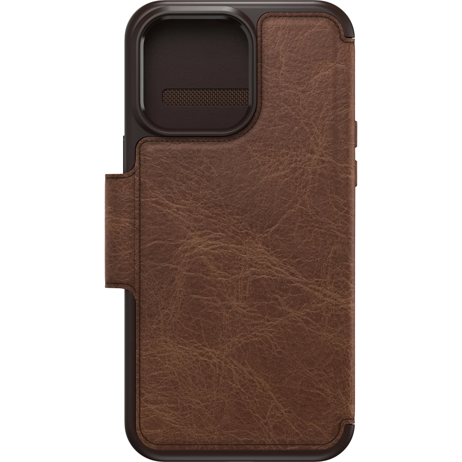 Otterbox Strada Leather Wallet iPhone 14 Pro 6.1 inch Espresso Brown - Image 2