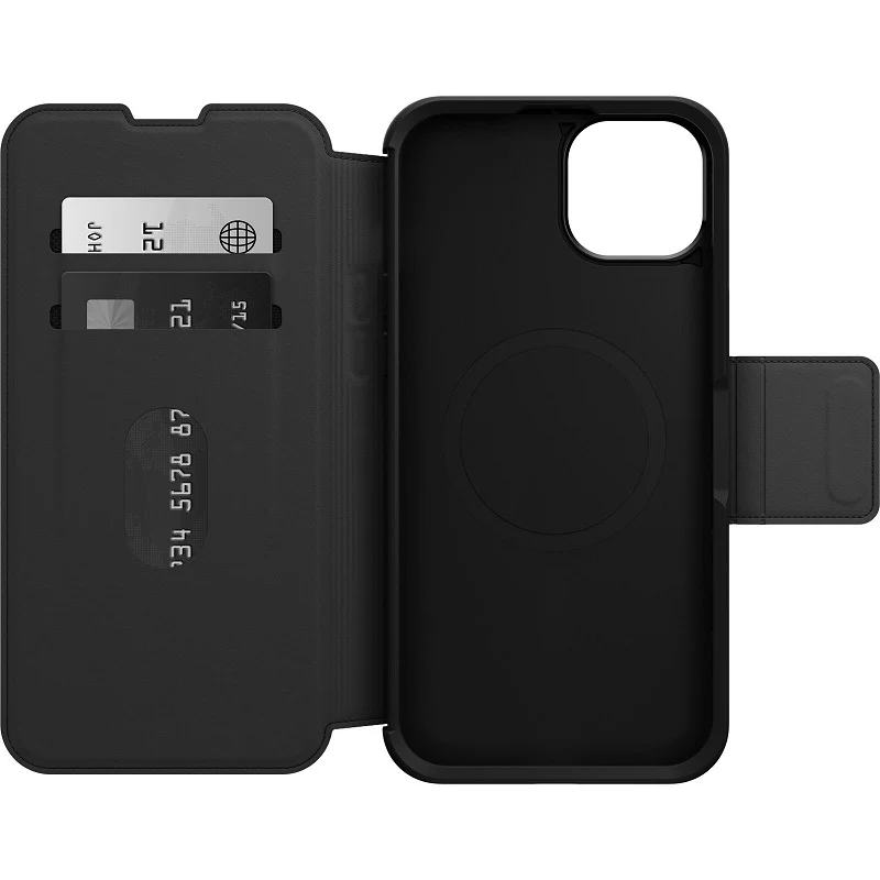 OtterBox Strada MagSafe iPhone 15 Plus 6.7 Case Shadow Black - Image 3