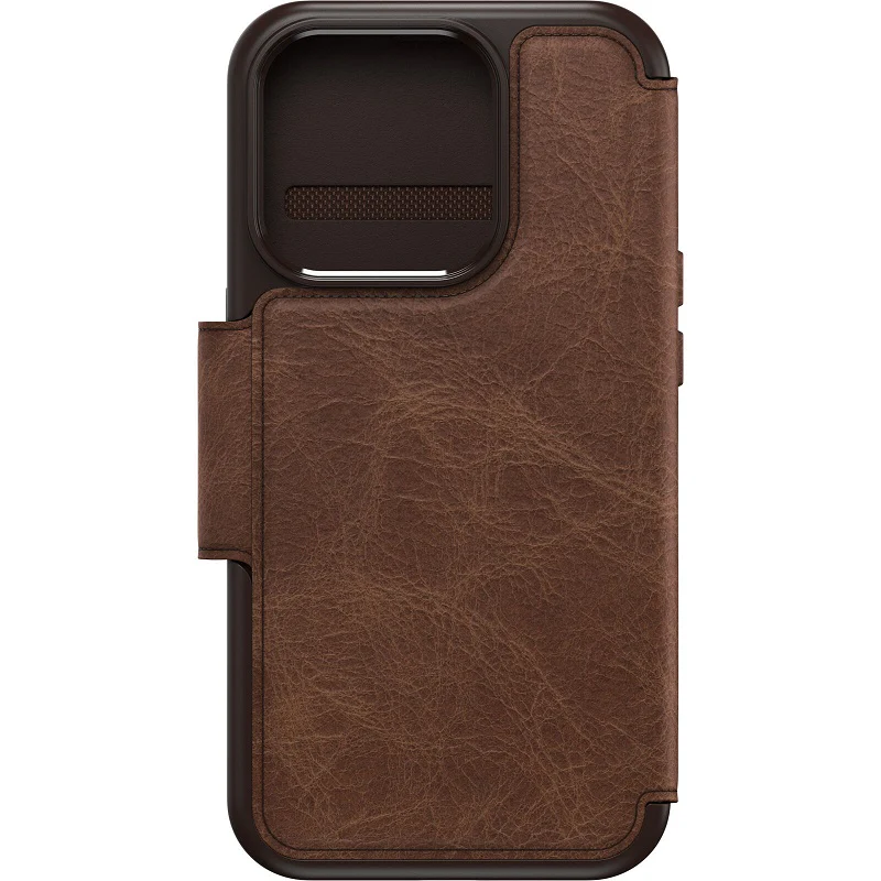 OtterBox Strada MagSafe iPhone 15 Pro 6.1 Case Espresso Brown - Image 2