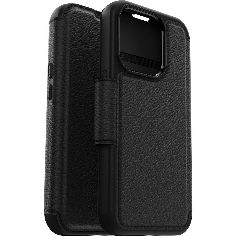 OtterBox Strada MagSafe iPhone 15 Pro 6.1 Case Shadow Black - Image 6