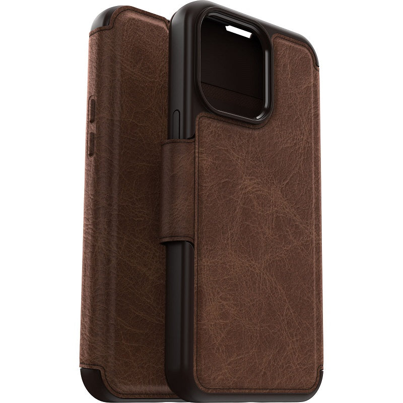 OtterBox Strada MagSafe iPhone 15 Pro Max 6.7 Case Espresso Brown - Image 6