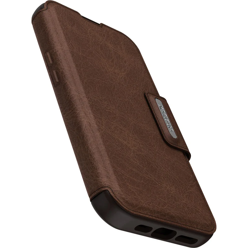 OtterBox Strada MagSafe iPhone 15 Standard 6.1 Case Espresso Brown - Image 3