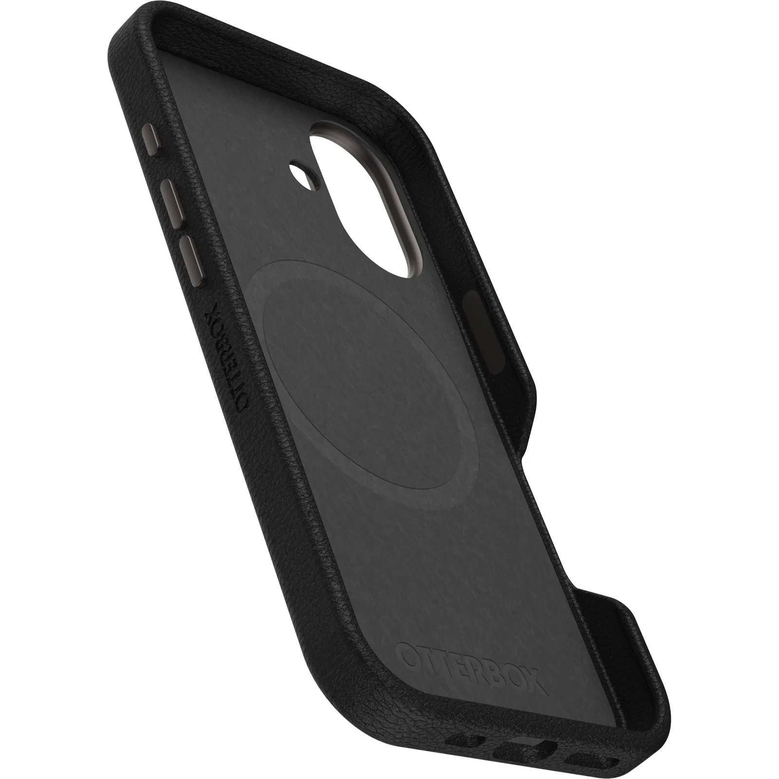 OtterBox Symmetry Cactus Leather Case iPhone 16 Plus 6.7- Noir Ash - Image 3