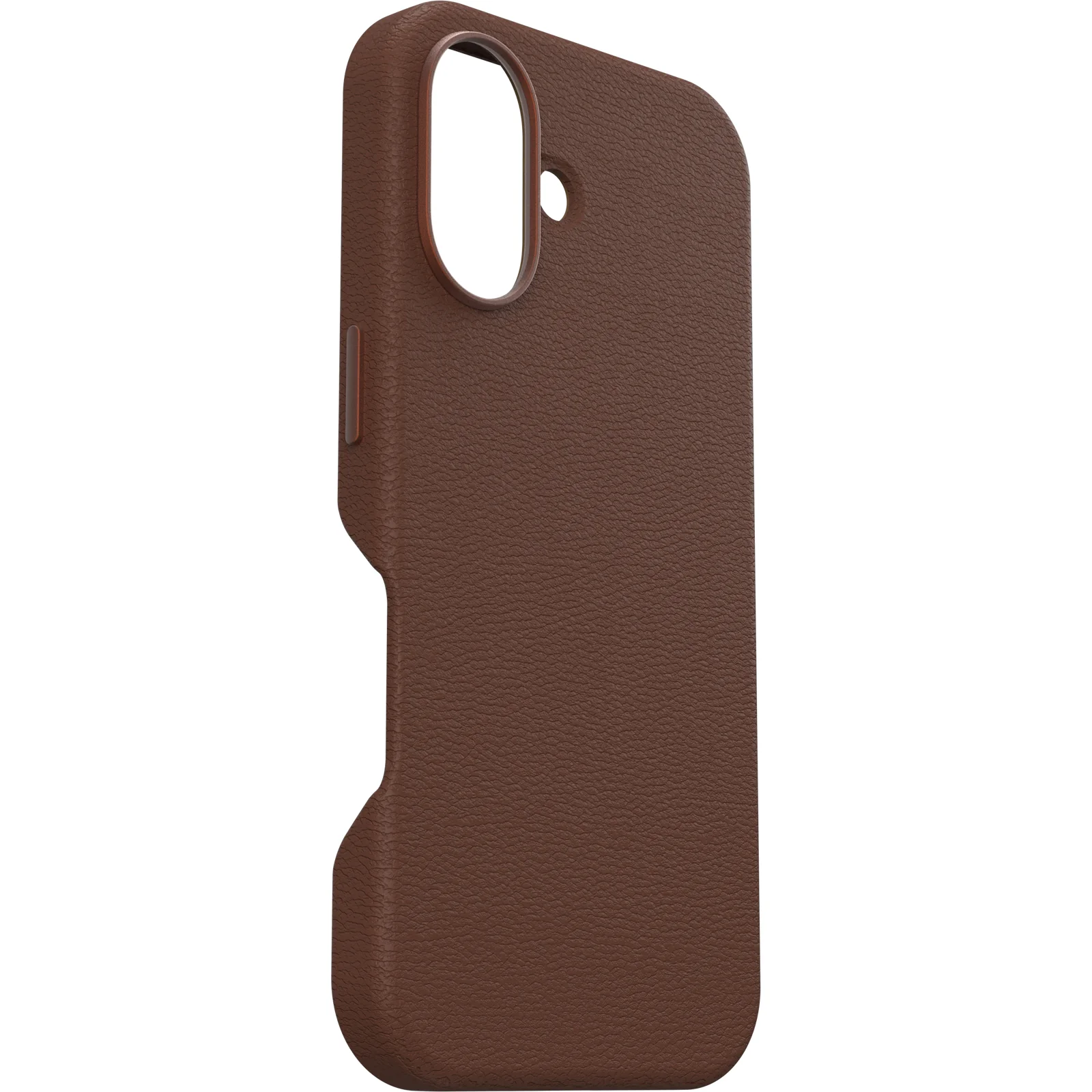 OtterBox Symmetry Cactus Leather Case iPhone 16 Plus 6.7- Rich Adobe Brown - Image 4