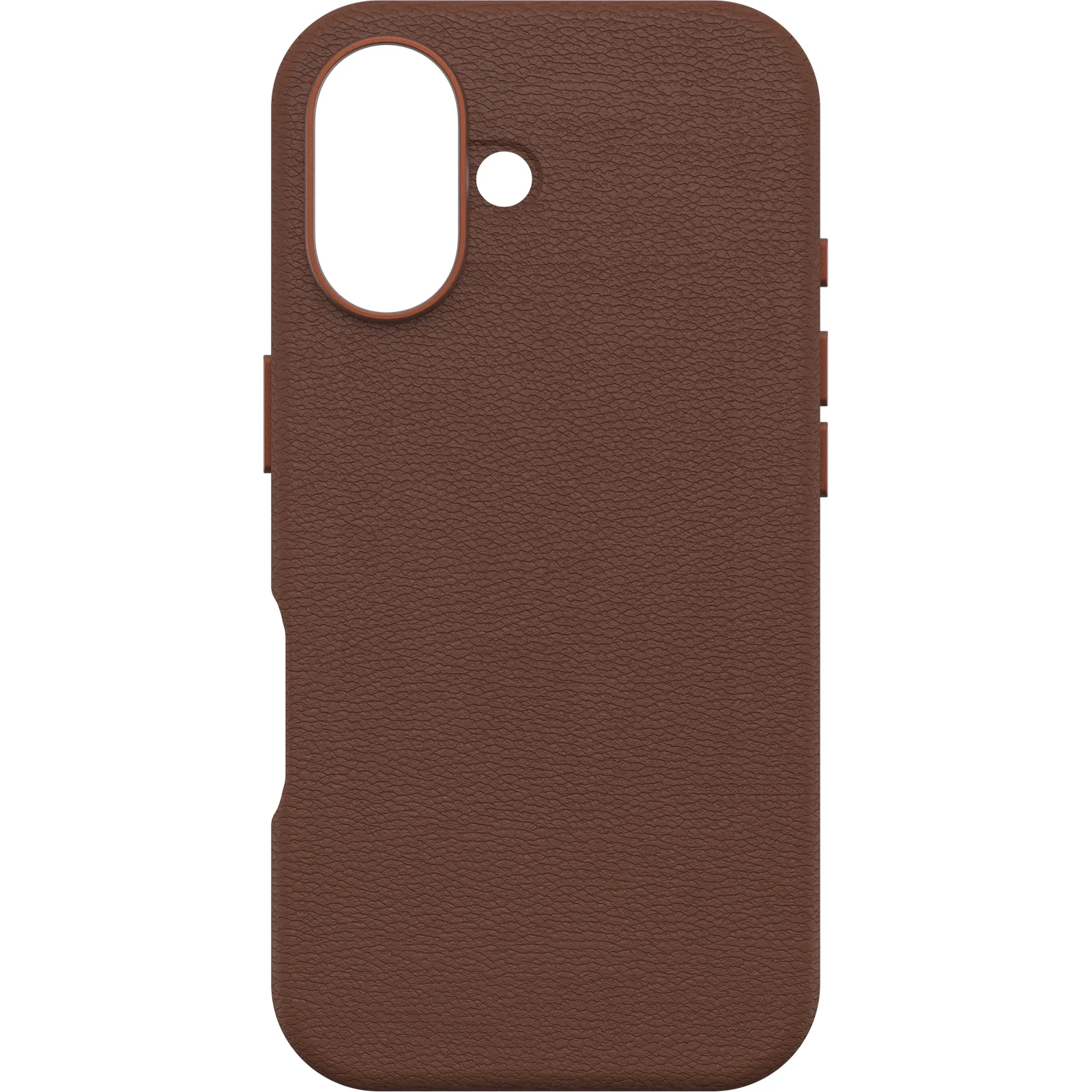 OtterBox Symmetry Cactus Leather Case iPhone 16 Standard 6.1 - Rich Adobe Brown - Image 4