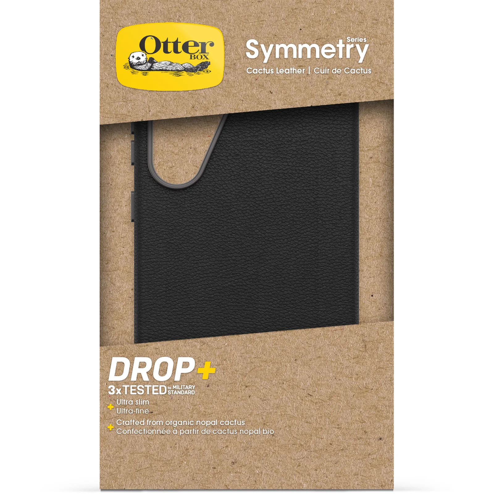Otterbox Symmetry Cactus Leather Case Samsung S25 Plus 5G 6.7 inch - Ash Noir - Image 2
