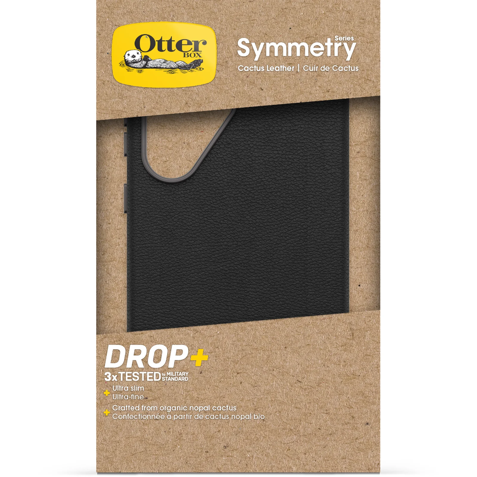 Otterbox Symmetry Cactus Leather Case Samsung S25 Ultra 6.9 inch - Ash Noir - Image 3