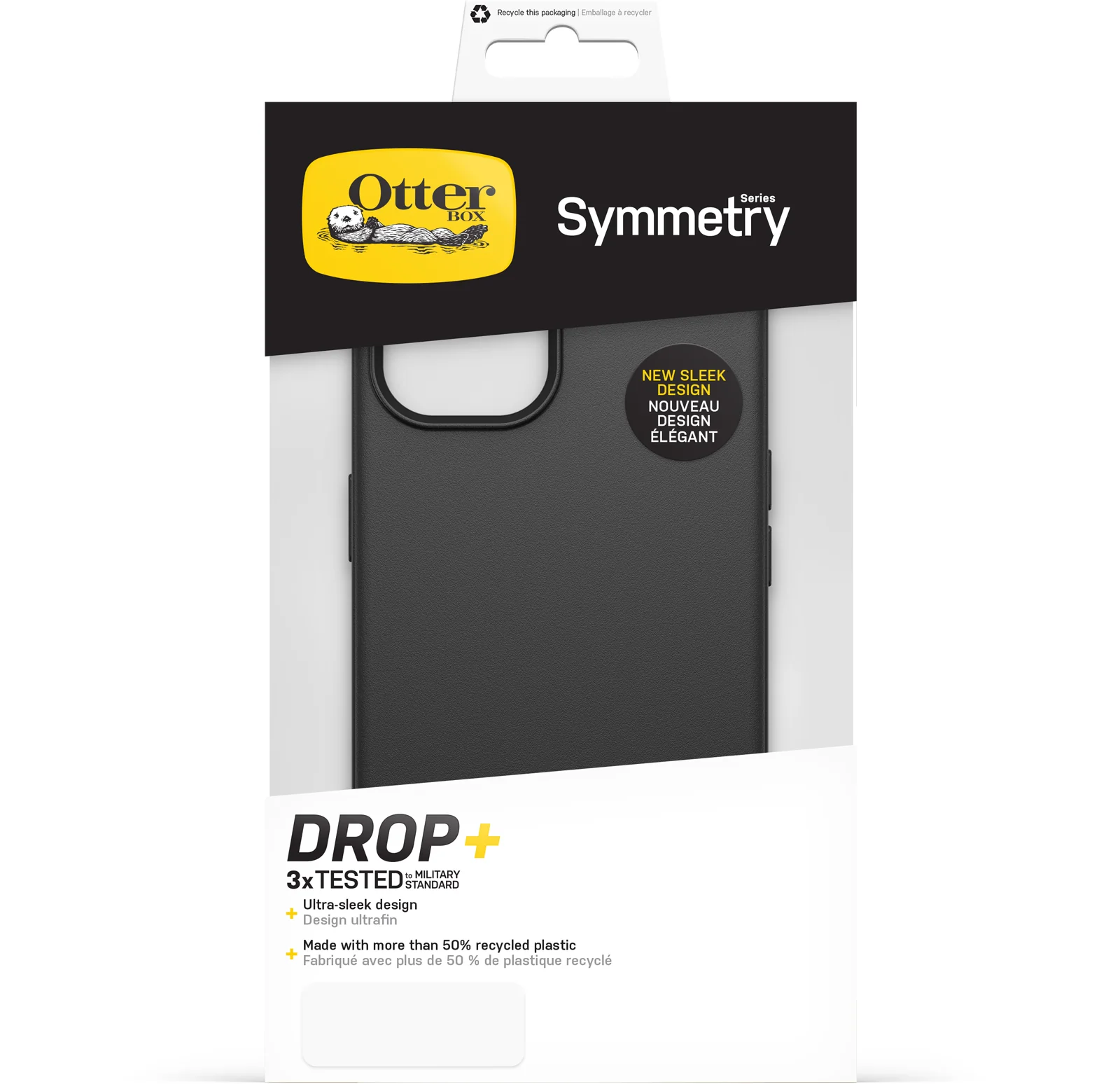 Otterbox Symmetry Case iPhone 14 Plus / 15 Plus 6.7 inch Black - Image 4