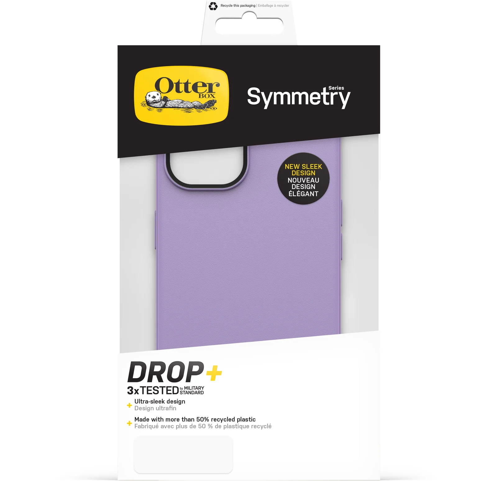 Otterbox Symmetry Case iPhone 14 Plus / 15 Plus 6.7 inch Lilac - Image 4