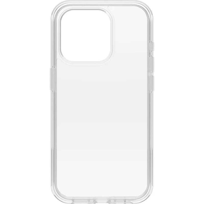 OtterBox Symmetry Clear iPhone 15 Pro 6.1 Case Clear - Image 2