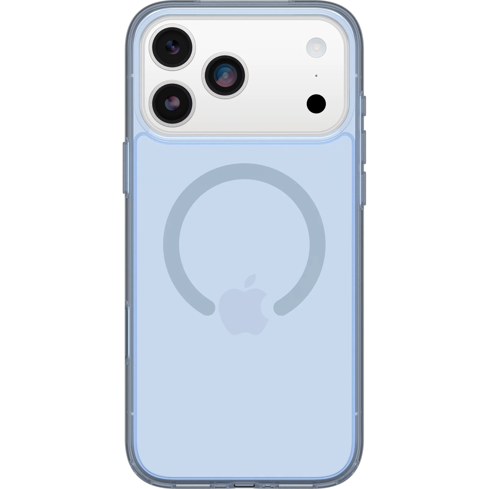 OtterBox Symmetry Clear MagSafe Case & Camera Control Button for iPhone 17 Pro – Blue - Image 3