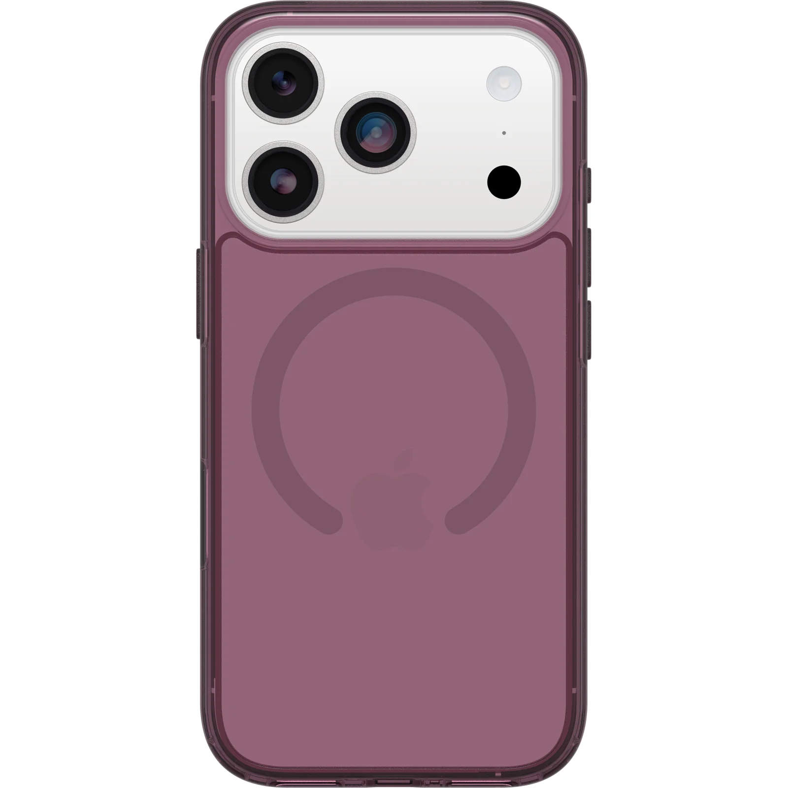 OtterBox Symmetry Clear MagSafe Case & Camera Control Button for iPhone 17 Pro – Purple - Image 3