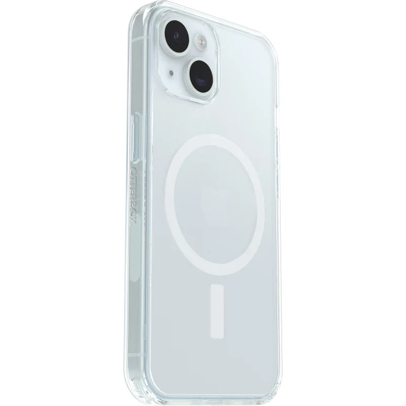 OtterBox Symmetry+ Clear MagSafe iPhone 17e / 16e / 15 / 14 / 13 Standard 6.1 Case Clear - Image 3