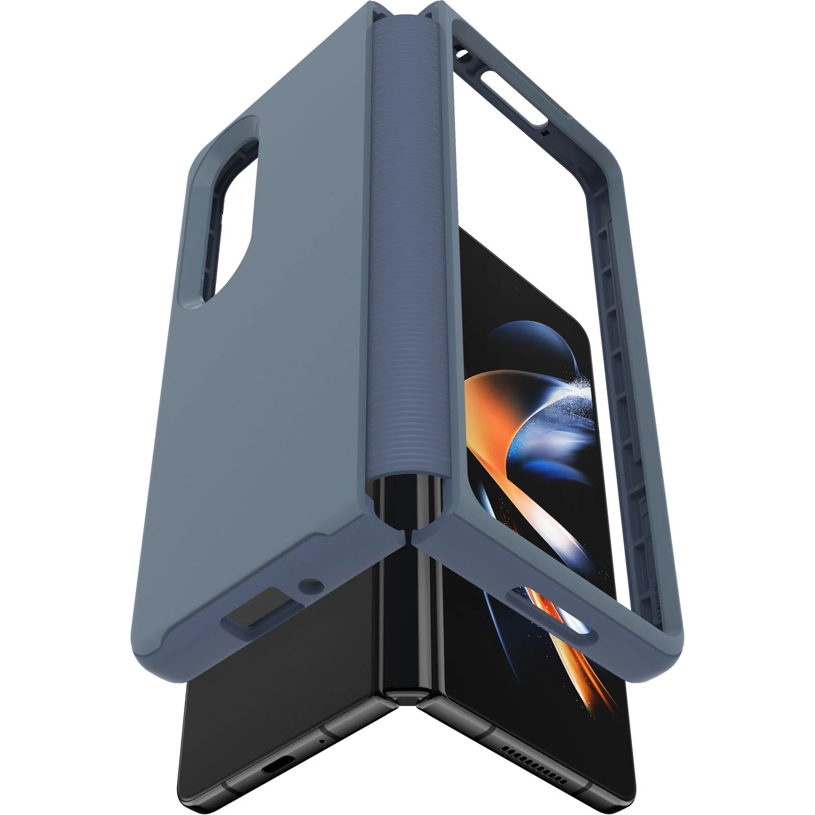 Otterbox Symmetry Flex Case Samsung Galaxy Z Fold 4 - Bluetiful - Image 3