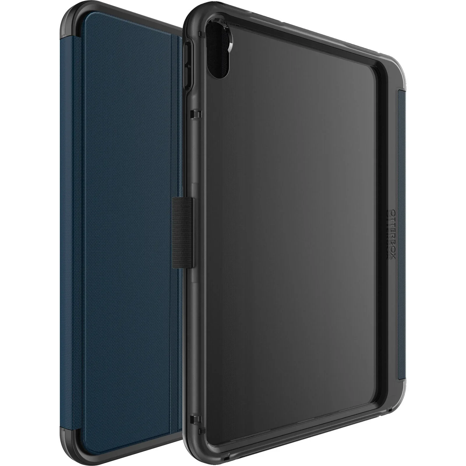 OtterBox Symmetry Folio Tough Case for iPad 10th / 11th Gen 10.9 inch - Coastal Evening Blue - Image 4