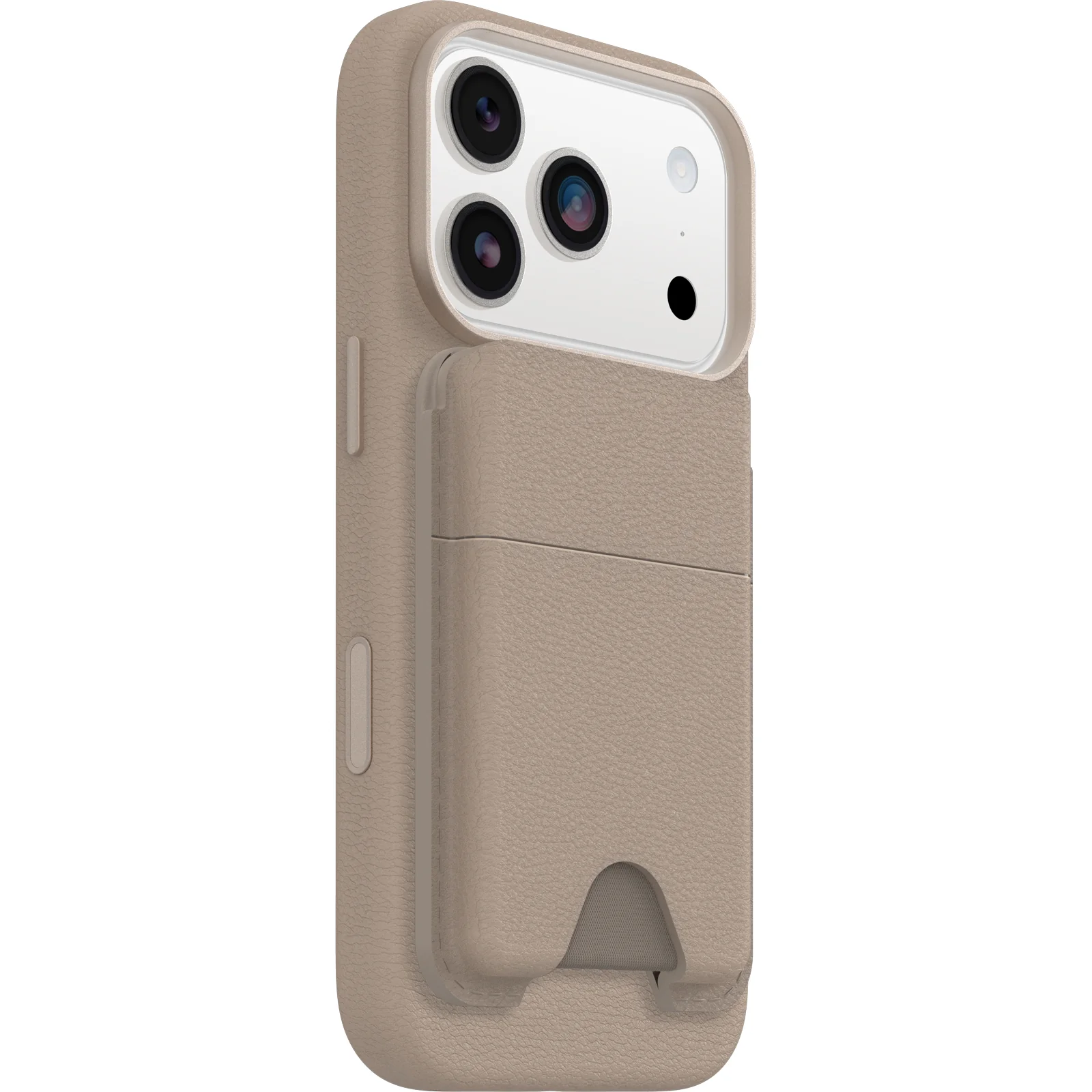 OtterBox Symmetry Magnetic Cactus Leather Wallet Attachment - Cottonwood Glen Stone - Image 2