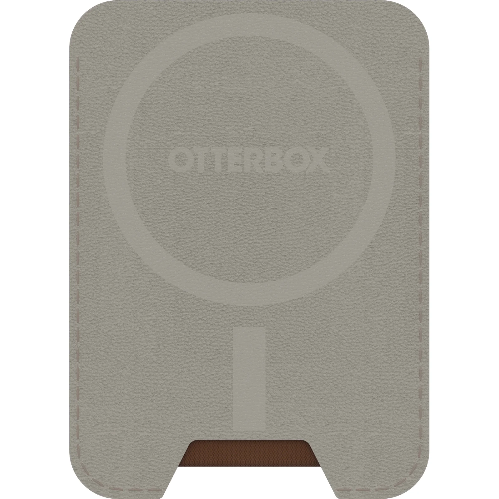 OtterBox Symmetry Magnetic Cactus Leather Wallet Attachment - Desert Saddle Brown - Image 6