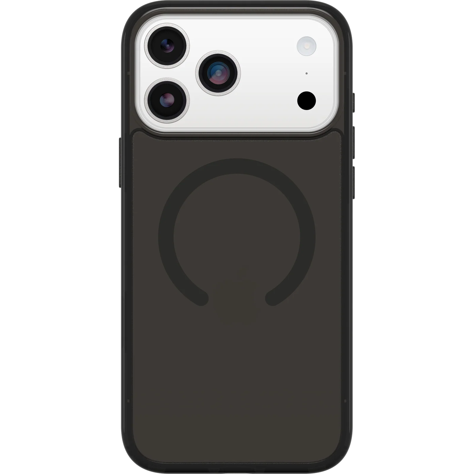OtterBox Symmetry MagSafe Case & Camera Control Button for iPhone 17 Pro Max – Black Clear - Image 2