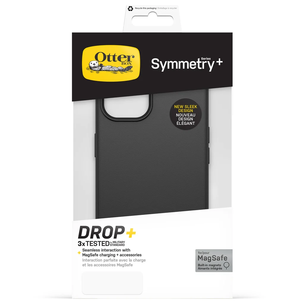 Otterbox Symmetry Plus MagSafe iPhone 14 Plus 6.7 inch Black - Image 2