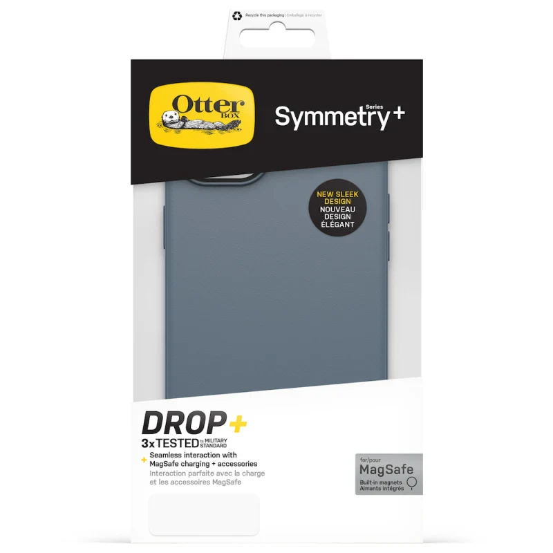 Otterbox Symmetry Plus MagSafe iPhone 14 Plus / 15 Plus 6.7 inch Bluetiful Blue - Image 2