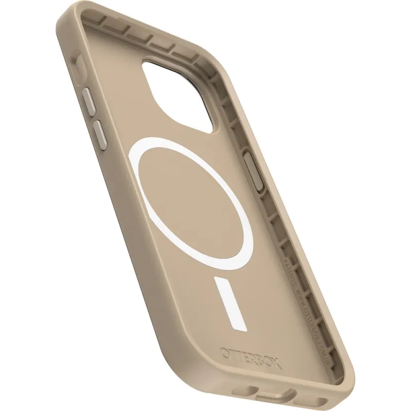 Otterbox Symmetry Plus MagSafe iPhone 14 Plus / 15 Plus 6.7 inch Dont Even Chai Grey - Image 4