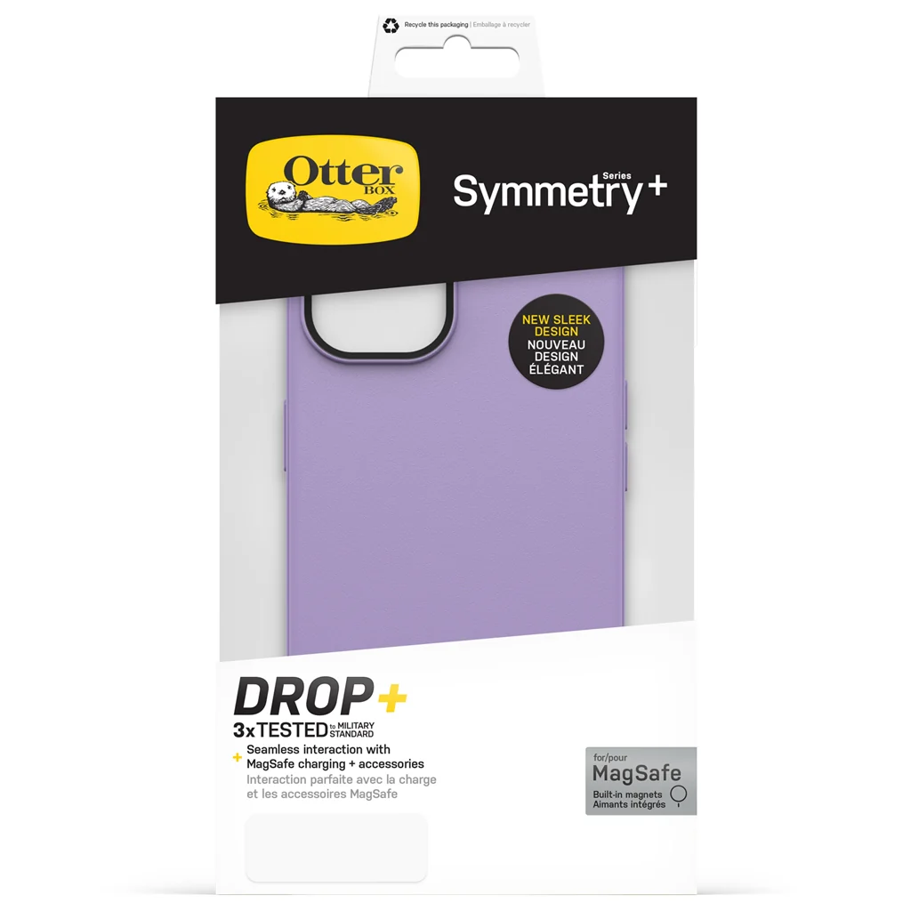 Otterbox Symmetry Plus MagSafe iPhone 14 Plus / 15 Plus 6.7 inch Lilac - Image 3