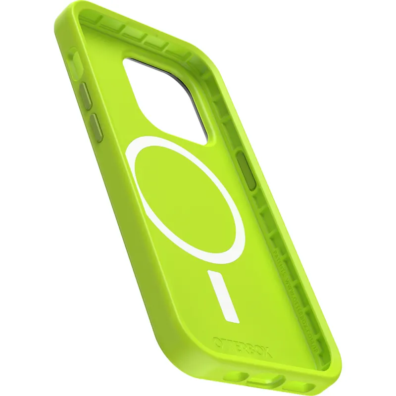 Otterbox Symmetry Plus MagSafe iPhone 14 Pro Max 6.7 inch Lime All Yours - Image 4