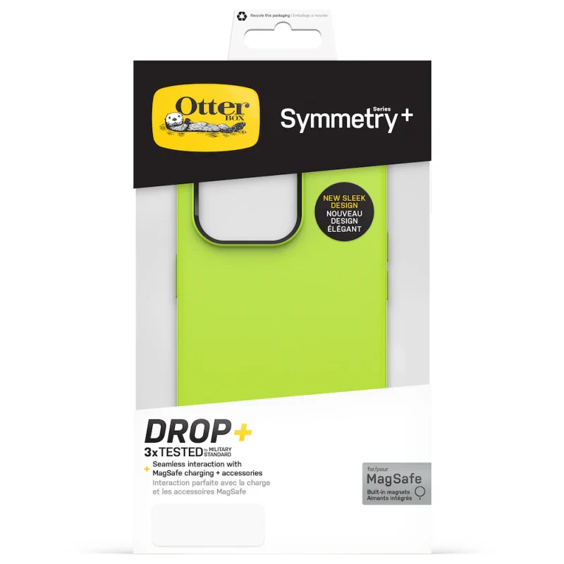 Otterbox Symmetry Plus MagSafe iPhone 14 Pro Max 6.7 inch Lime All Yours - Image 5