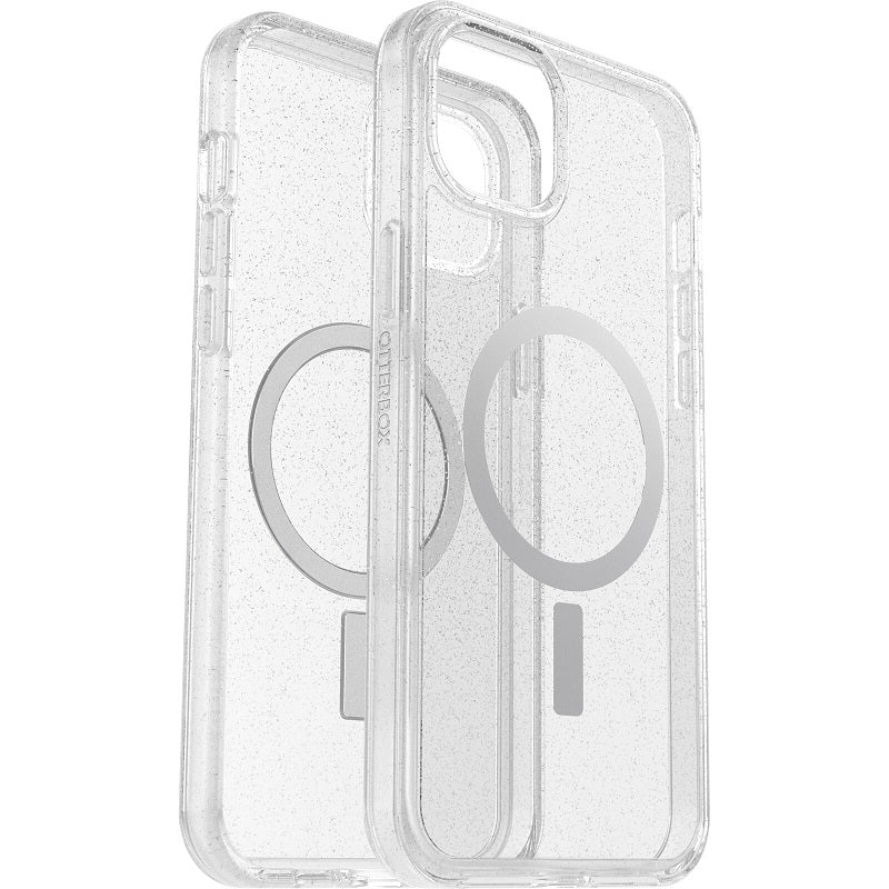 OtterBox Symmetry+ Clear MagSafe iPhone 15 Plus & 14 Plus 6.7 Case Stardust Clear - Image 4