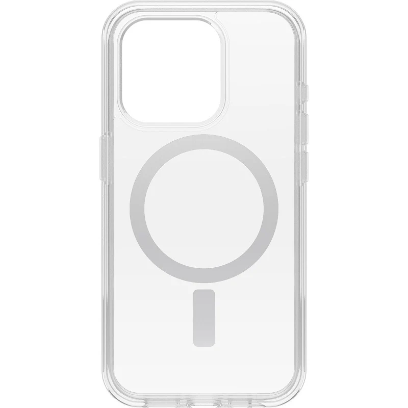 OtterBox Symmetry+ Clear MagSafe iPhone 15 Pro 6.1 Case Clear - Image 2