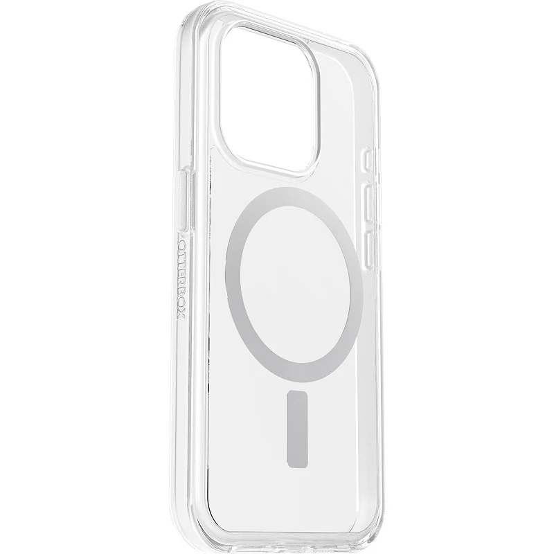 OtterBox Symmetry+ Clear MagSafe iPhone 15 Pro 6.1 Case Clear - Image 5