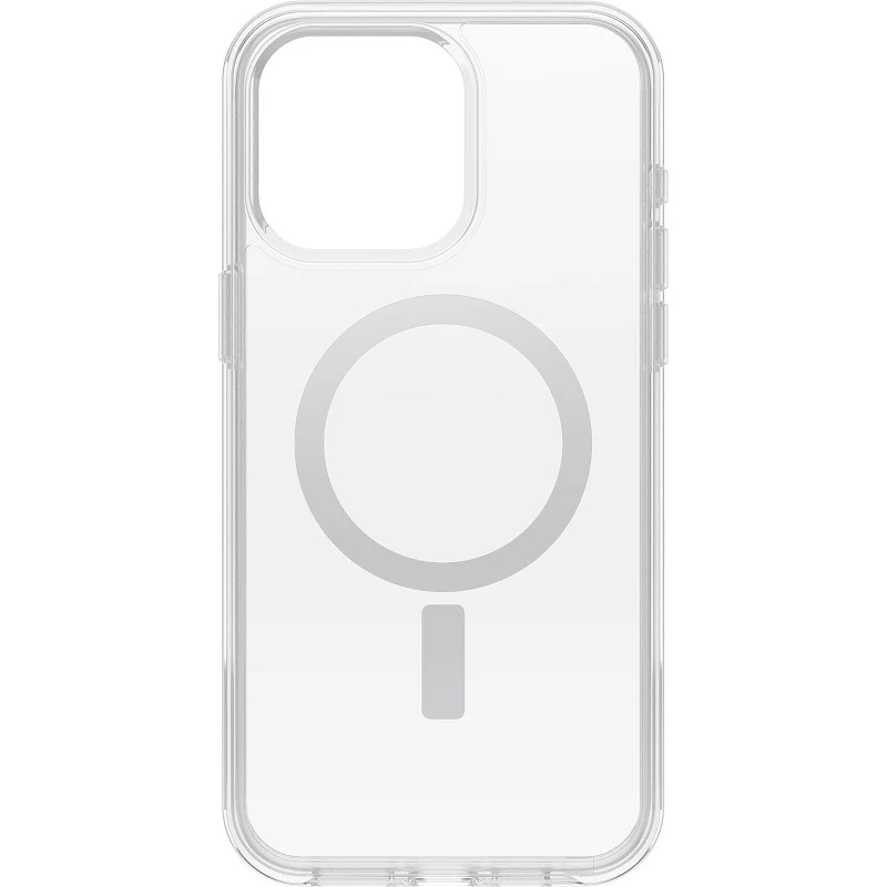 OtterBox Symmetry+ Clear MagSafe iPhone 15 Pro Max 6.7 Case Clear - Image 2