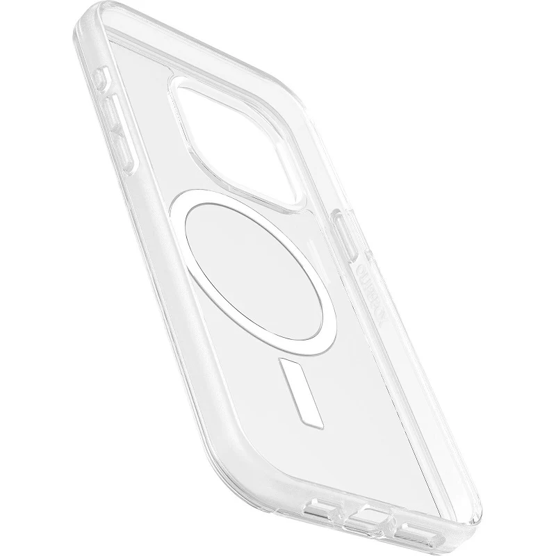 OtterBox Symmetry+ Clear MagSafe iPhone 15 Pro Max 6.7 Case Clear - Image 3