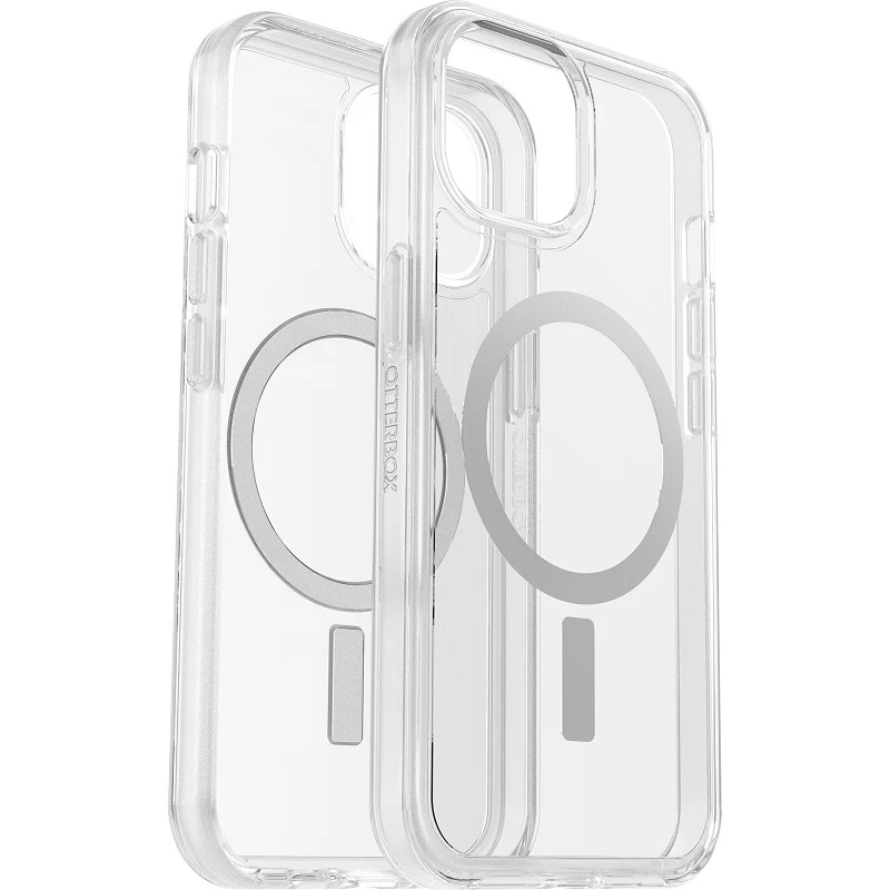 OtterBox Symmetry+ Clear MagSafe iPhone 15 / 14 / 13 Standard 6.1 Case Clear - Image 4