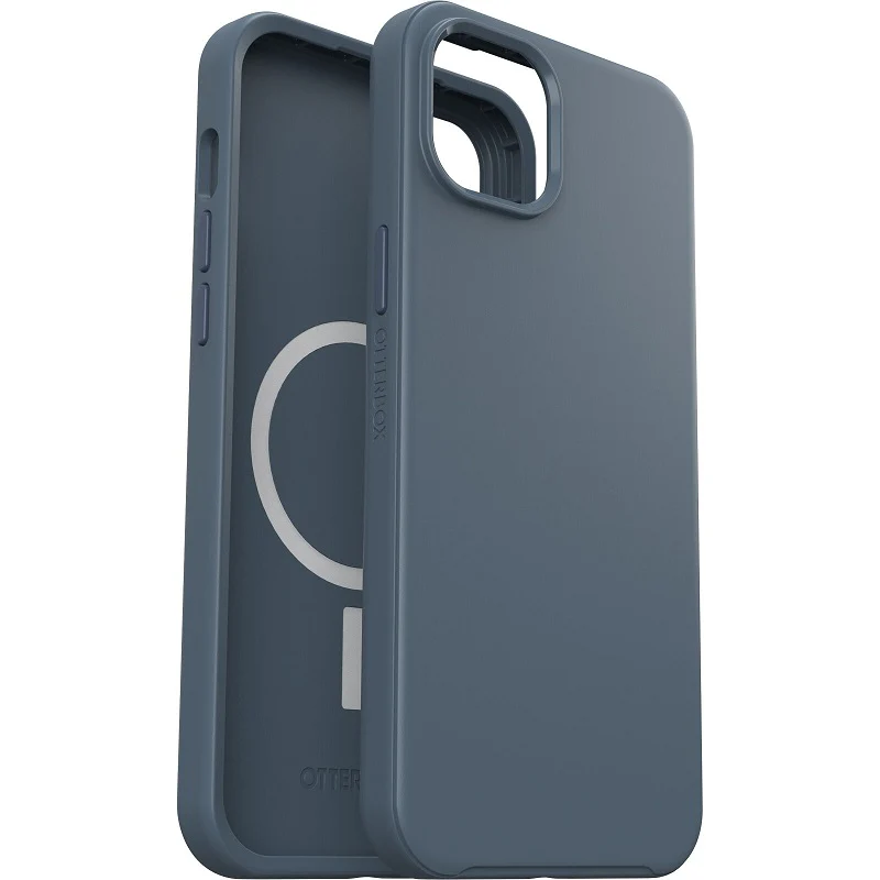 OtterBox Symmetry+ MagSafe iPhone 15 Plus & 14 Plus 6.7 Case Bluetiful Blue - Image 4