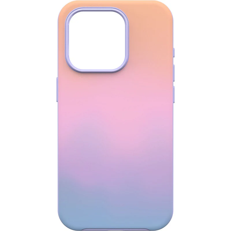 OtterBox Symmetry+ MagSafe iPhone 15 Pro 6.1 Case Soft Sunset Ombre - Image 2