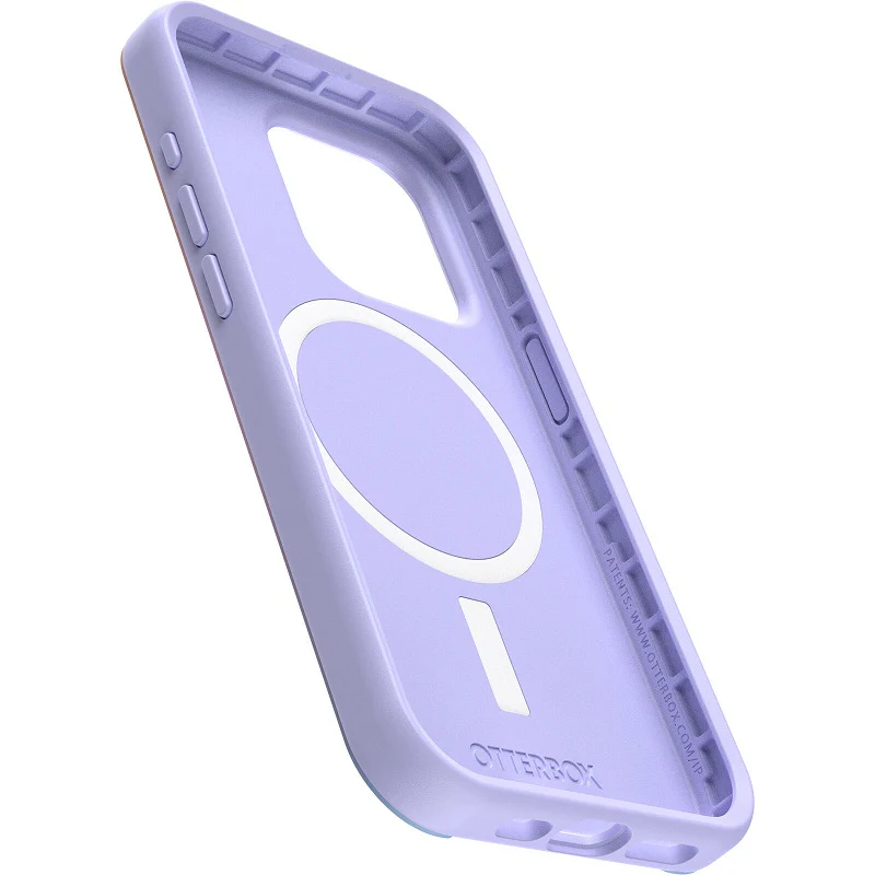 OtterBox Symmetry+ MagSafe iPhone 15 Pro 6.1 Case Soft Sunset Ombre - Image 3