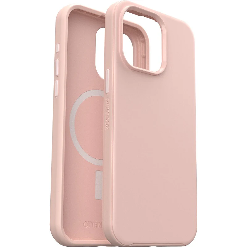 OtterBox Symmetry+ MagSafe iPhone 15 Pro Max 6.7 Case Ballet Shoes Rose - Image 3