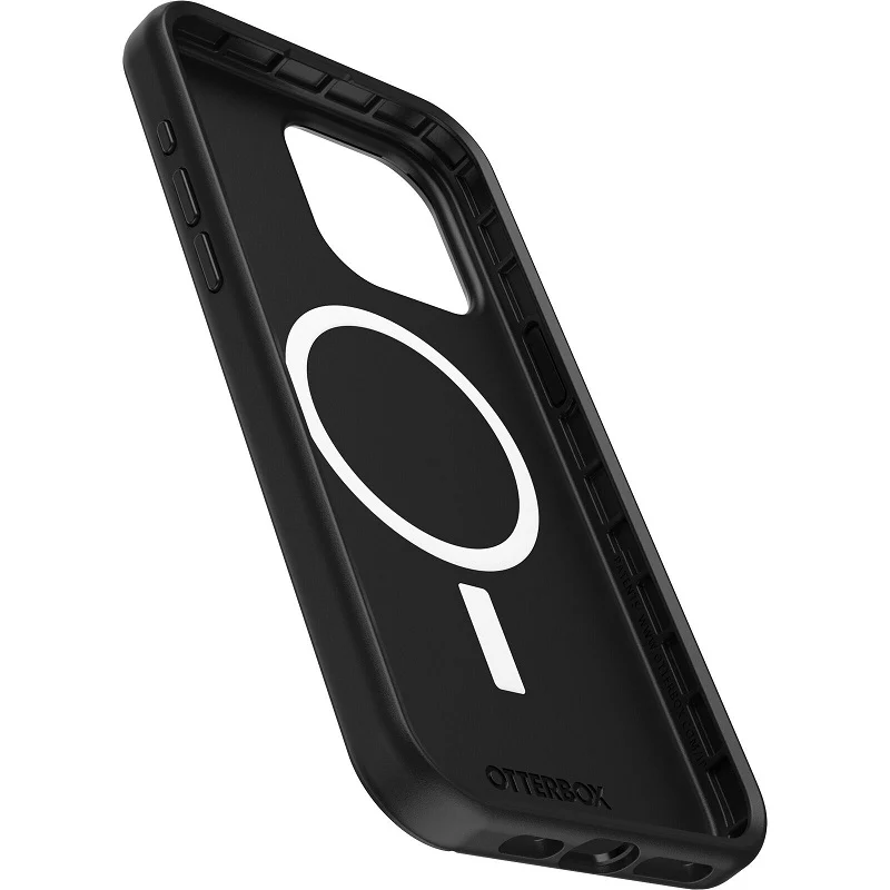 OtterBox Symmetry+ MagSafe iPhone 15 Pro Max 6.7 Case Black - Image 3