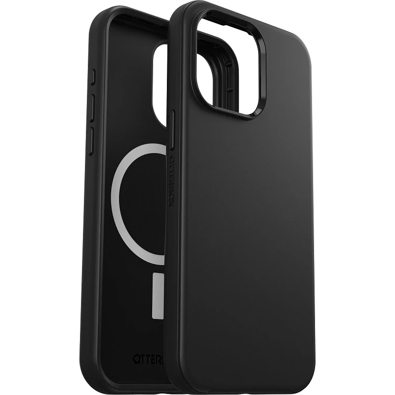 OtterBox Symmetry+ MagSafe iPhone 15 Pro Max 6.7 Case Black - Image 4