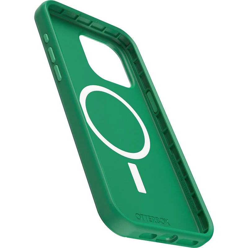 OtterBox Symmetry+ MagSafe iPhone 15 Pro Max 6.7 Case Green Juice - Image 3