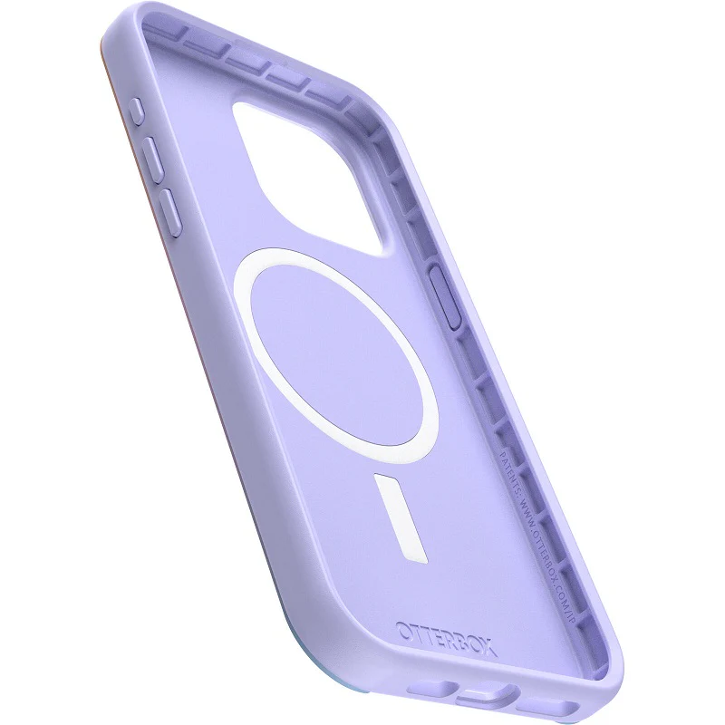 OtterBox Symmetry+ MagSafe iPhone 15 Pro Max 6.7 Case Soft Sunset Ombre - Image 2