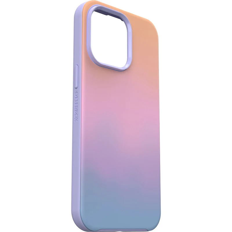 OtterBox Symmetry+ MagSafe iPhone 15 Pro Max 6.7 Case Soft Sunset Ombre - Image 4