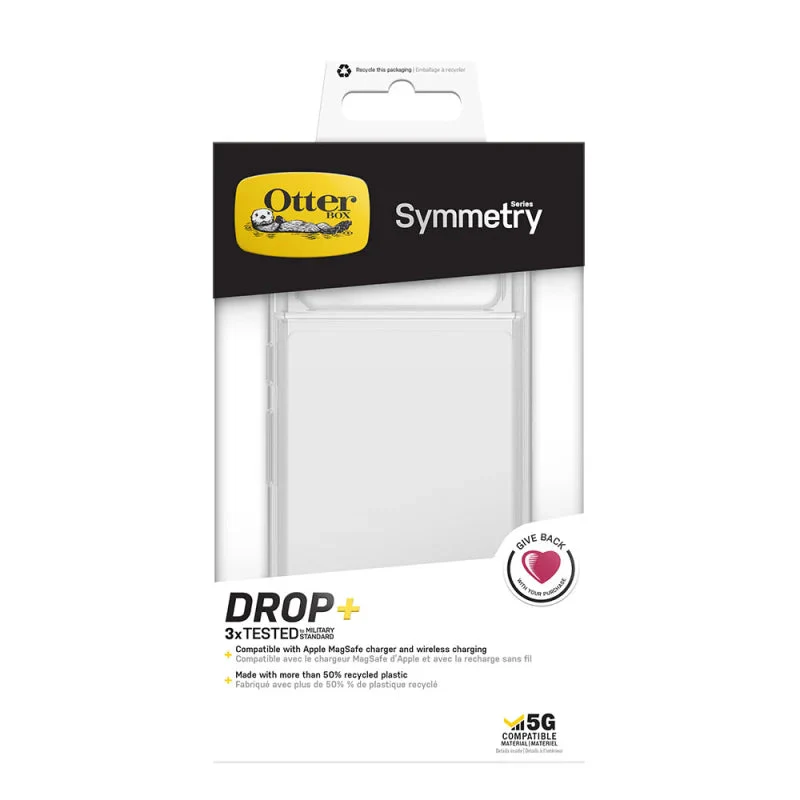 Otterbox Symmetry Protective Case Google Pixel 7 6.3 inch - Clear - Image 4