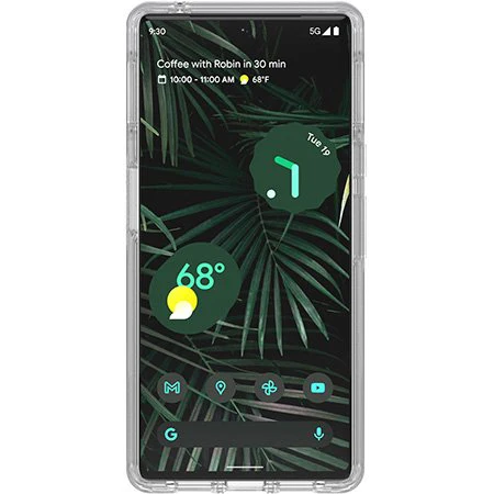 Otterbox Symmetry Rugged Case for Pixel 6 Pro 6.7 inch Antimicrobial - Clear - Image 2